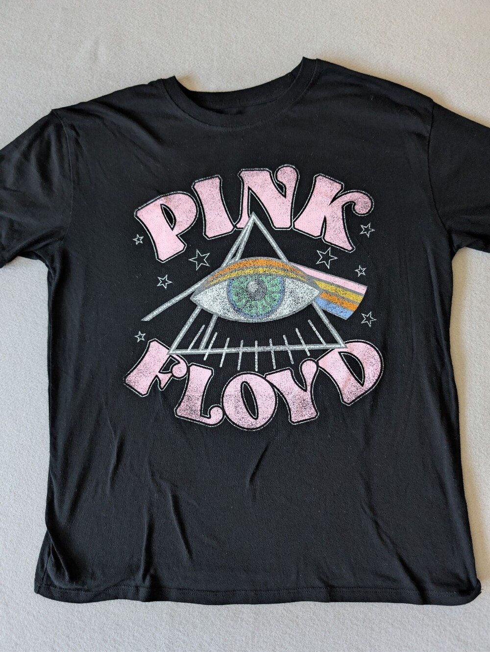 Pink Floyd Graphic T Shirt Girls Women's Tee Sz 14 Youth Sz S Adult